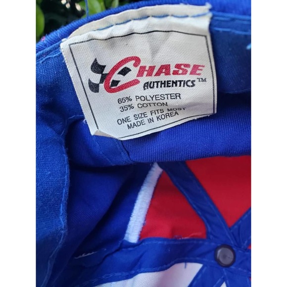 Vtg Chase Authentics Ricky Craven Bud Racing Snapback Hat NASCAR - Picture 8 of 9